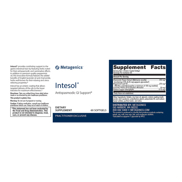 Intesol® <br>Antispasmodic GI Support*