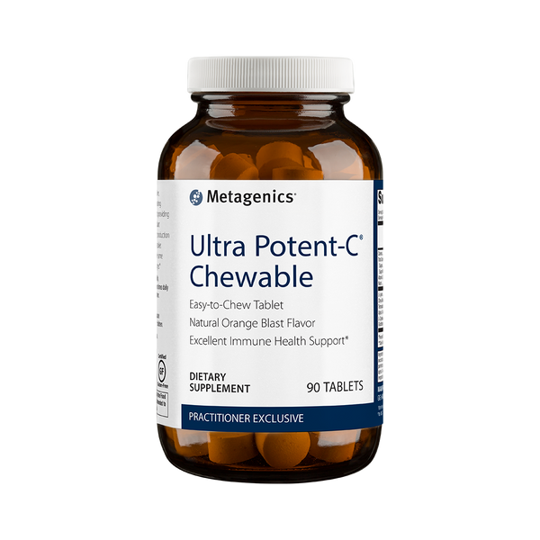Ultra Potent-C® Chewable <br>Easy-to-Chew Tablet Natural Orange Blast Flavor Excellent Immune Health Support*