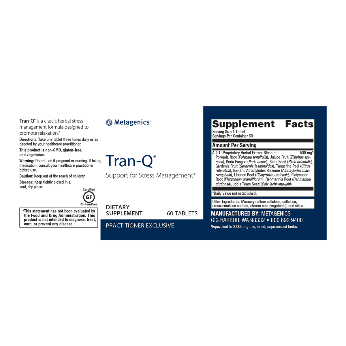 Tran-Q® Support for Stress Management* – ACE Nutrition USA