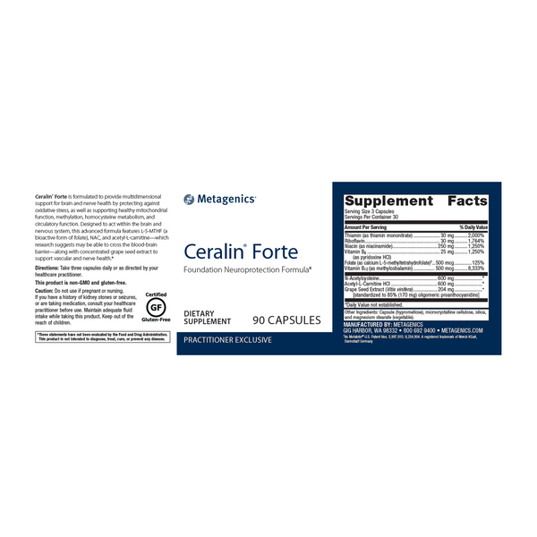 Ceralin® Forte <br>Foundation Neuroprotection Formula*