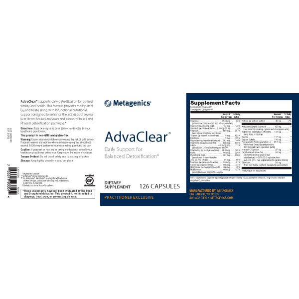 AdvaClear® <br>Daily Support for Detoxification*