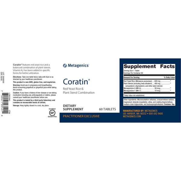 Coratin™ <br>Red Yeast Rice & Plant Sterol Combination