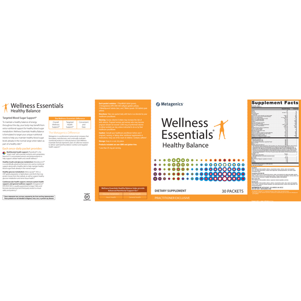 Wellness Essentials® Healthy Balance <br>Targeted Blood Sugar Support*