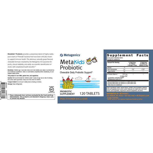 MetaKids™ Probiotic <br>Chewable Daily Probiotic Support*
