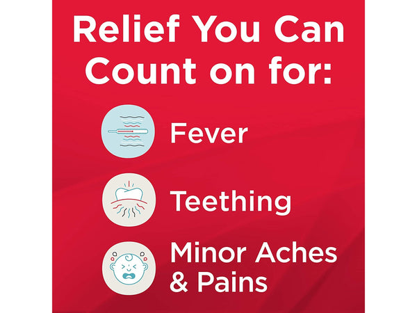 Infants' Tylenol (Acetaminophen) Liquid, Cherry, 2 fl. oz