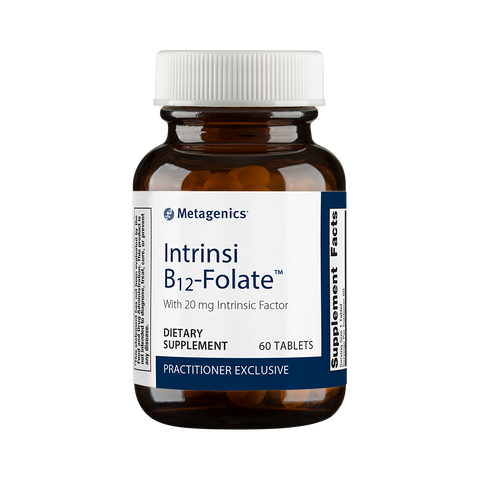 Intrinsi B12/Folate™ <br>With 20 mg Intrinsic Factor