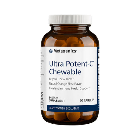 Ultra Potent-C® Chewable <br>Easy-to-Chew Tablet Natural Orange Blast Flavor Excellent Immune Health Support*