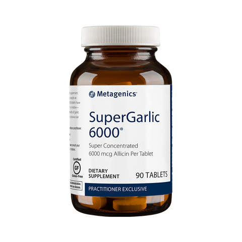 SuperGarlic 6000® <br>Super Concentrated 6000 mcg Allicin Per Tablet