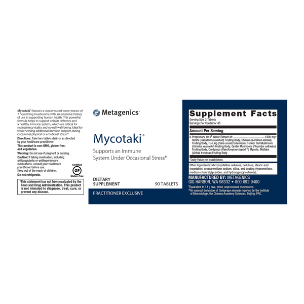 Mycotaki® <br>Supports an Immune System Under Occasional Stress*