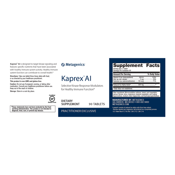 Kaprex® AI <br>Selective Kinase Response Modulators for Healthy Immune Function*