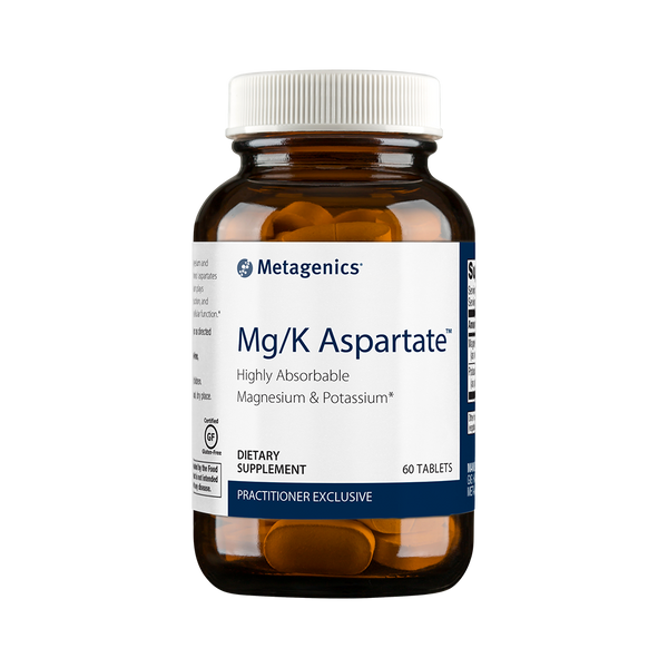 Mg/K Aspartate™ <br>Highly Absorbable Magnesium & Potassium*