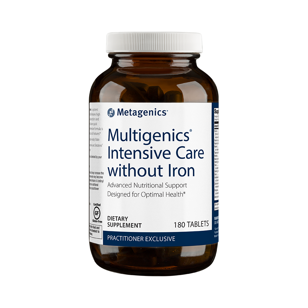 Multigenics® Intensive Care without Iron <br>Advanced Nutritional Support Designed for Optimal Health*