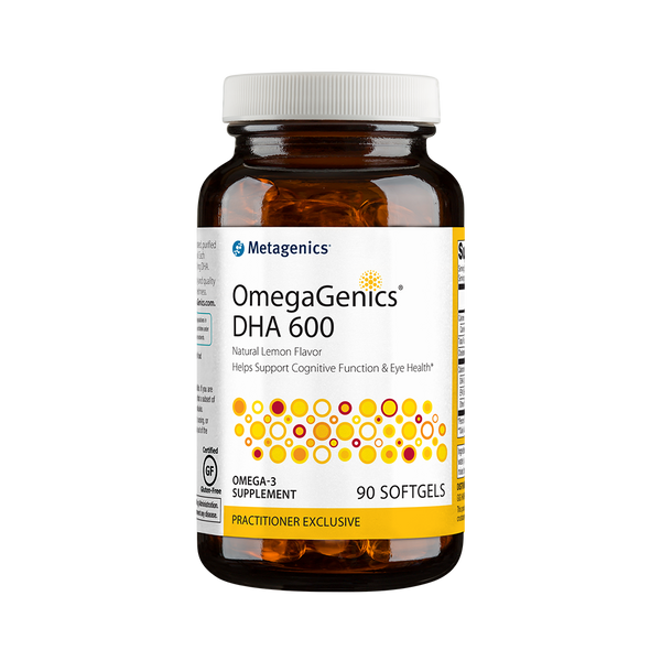 OmegaGenics® DHA 600 <br>Helps Support Cognitive Function & Eye Health*