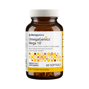 OmegaGenics® Mega 10® <br>OMEGA 3 & 7 Helps Support Immune Function & Cardiovascular Health*