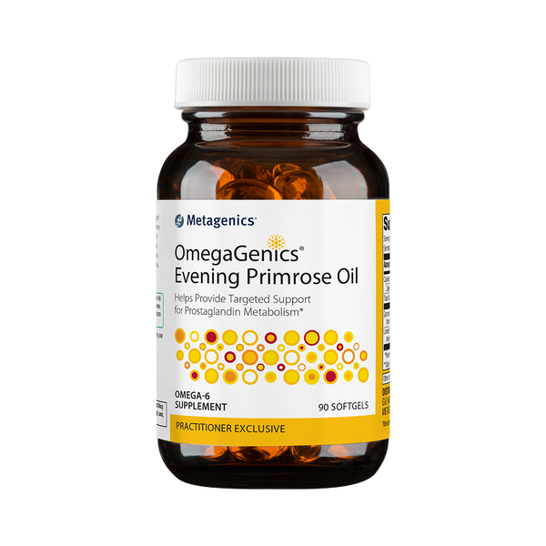 OmegaGenics® Evening Primrose Oil <br>Helps Provide Targeted Support for Prostaglandin Metabolism*