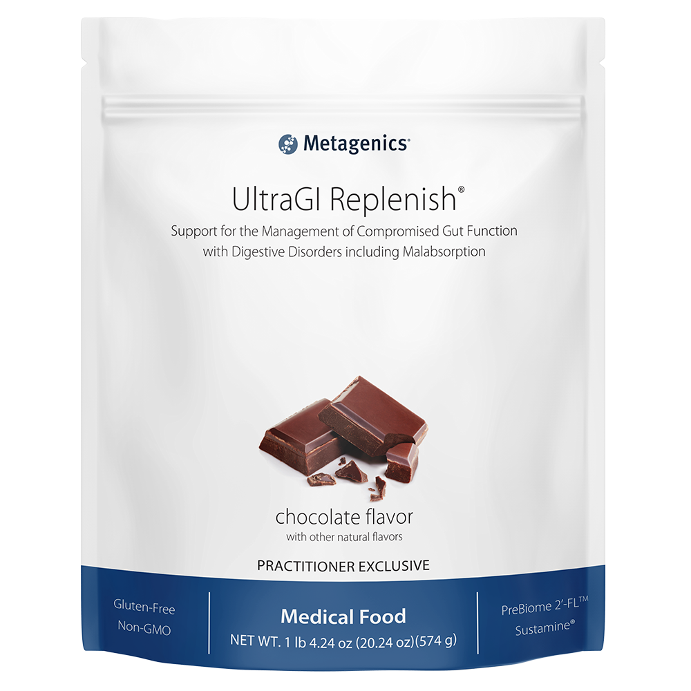 UltraGI Replenish® <br>Support for the Management of Compromised Gut Function with Digestive Disorders including Malabsorption