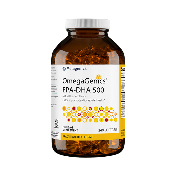 OmegaGenics® EPA-DHA 500 <br>Helps Support Cardiovascular Health*