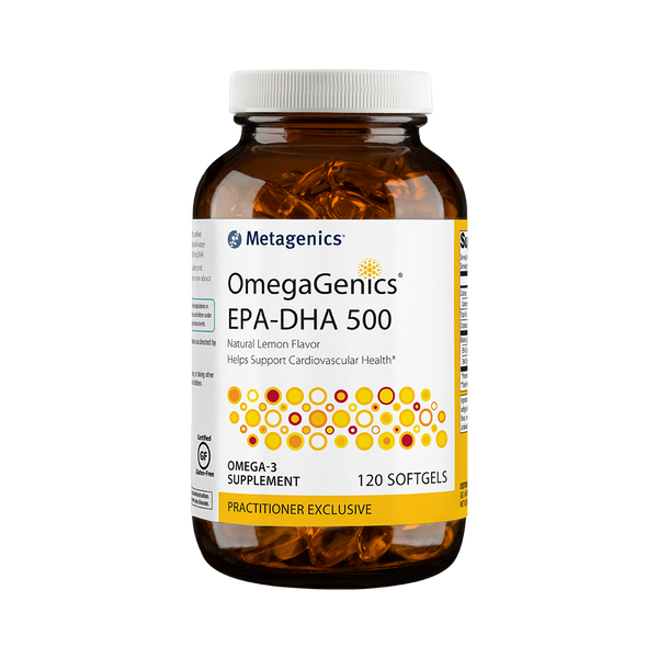 OmegaGenics® EPA-DHA 500 <br>Helps Support Cardiovascular Health*