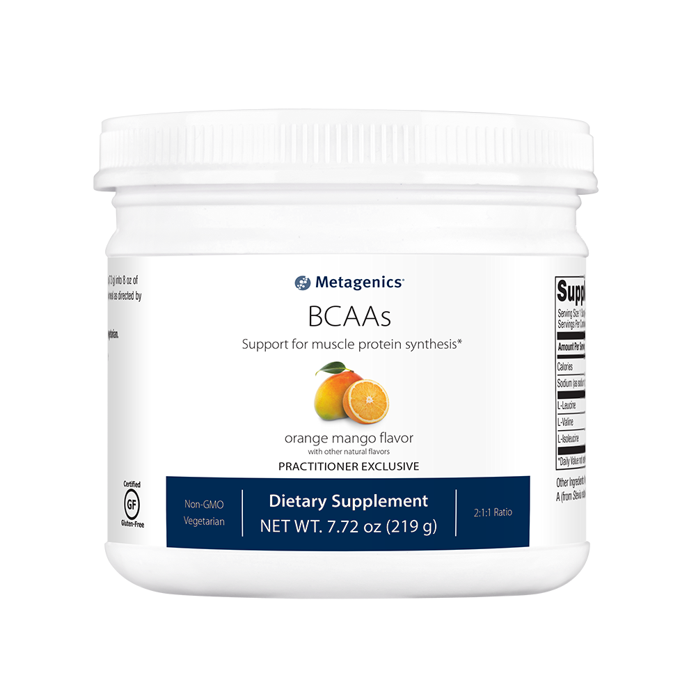 BCAAs <br>Support for muscle protein synthesis*