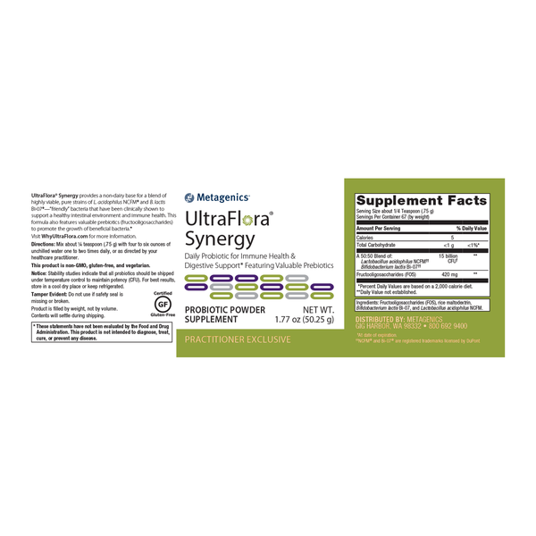 UltraFlora® Synergy <br>Daily Probiotic for Immune Health & Digestive Support* Featuring Valuable Prebiotics