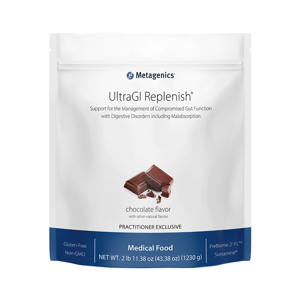 UltraGI Replenish® <br>Support for the Management of Compromised Gut Function with Digestive Disorders including Malabsorption