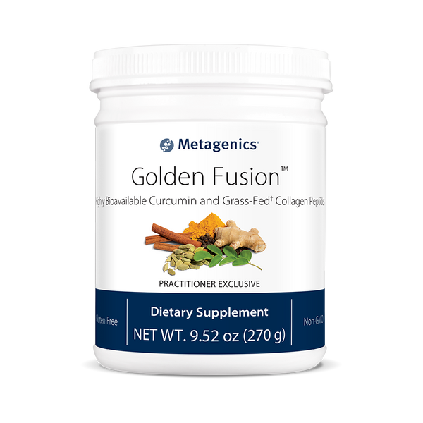 Golden Fusion™ <br>Highly Bioavailable Curcumin and Grass-Fed† Collagen Peptides