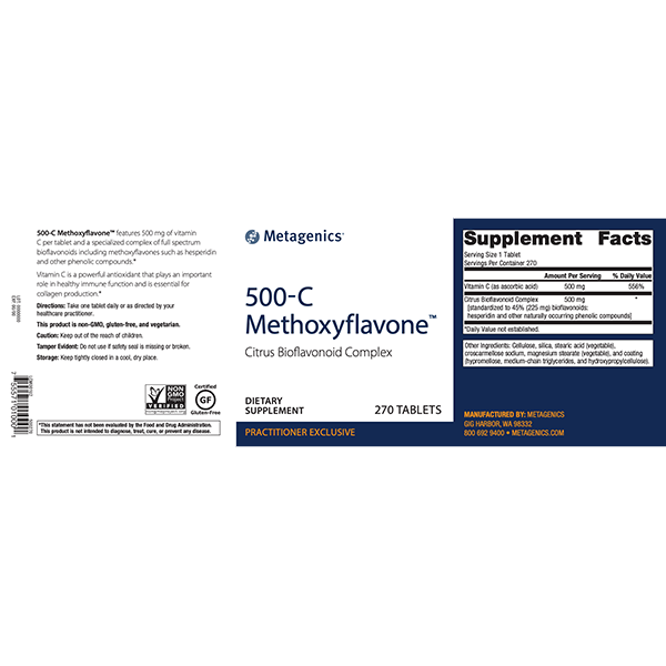 500-C Methoxyflavone™ <br>Citrus Bioflavonoid Complex