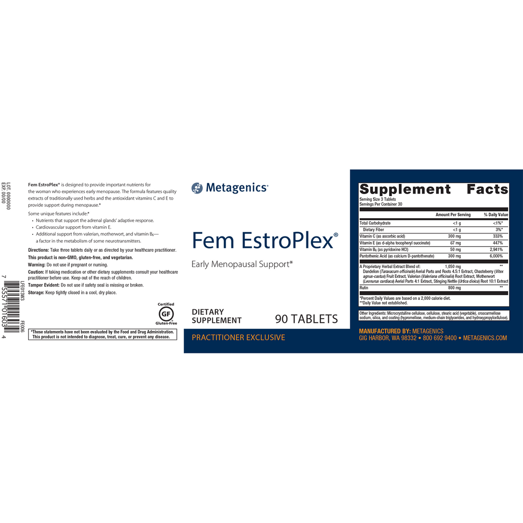 Estroplus Fem EstroPlex® Early Menopausal Support* – ACE Nutrition USA