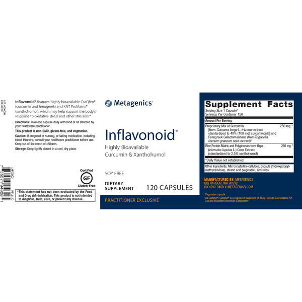 Inflavonoid® <br>Highly Bioavailable Curcumin & Xanthohumol
