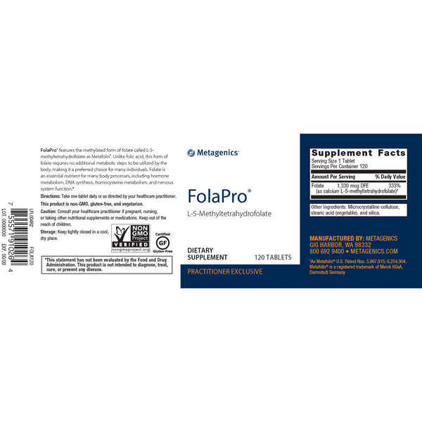 FolaPro® <br>L-5-Methyltetrahydrofolate