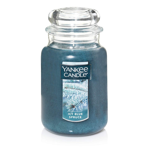 Icy Blue Large Jar Candle