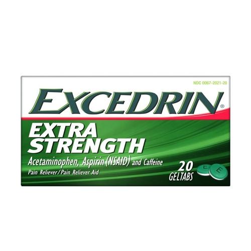 Excedrin Extra Strength Pain Relief Geltabs