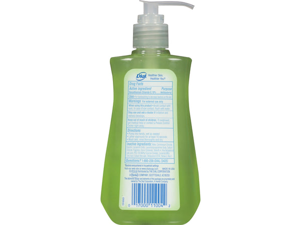 Dial Antibacterial Liquid Hand Soap, Aloe, 7.5 Fluid Ounces