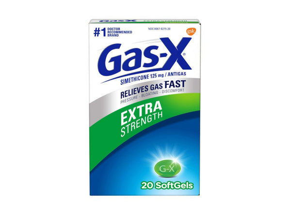 Gas-X Extra Strength Gas Relief Softgels - 20 ct