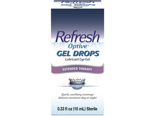 Refresh Optive Gel Drops Lubricant Eye Gel 0.33 oz