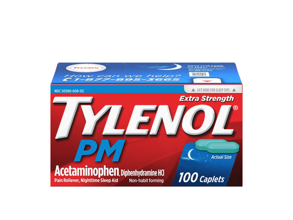 Tylenol PM Extra Strength - Acetaminophen 500 mg with Diphenhydramine HCl 25 mg