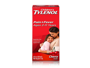 Children's Tylenol Oral Suspension, Cherry, 4 fl. oz
