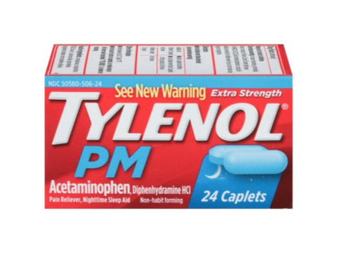 Tylenol PM Extra Strength - Acetaminophen 500 mg with Diphenhydramine HCl 25 mg