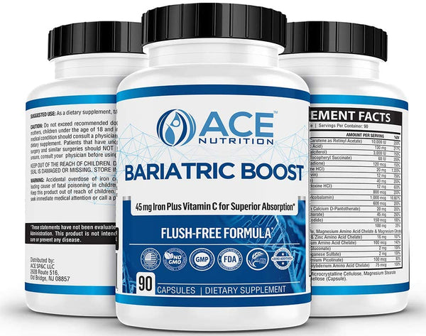 Bariatric Boost One-A-Day Multivitamin 45 mg with Iron