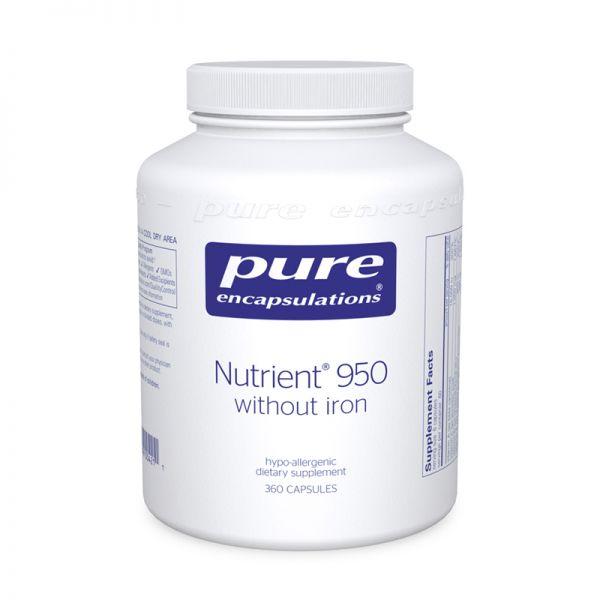 Nutrient 950 with Metafolin L-5-MTHF without Iron