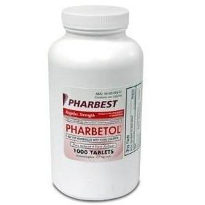 Pharbetol Acetaminophen Extra Strength Tablets