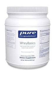 WheyBasics Whey Protein Beverage Powder Natural Vanilla Bean